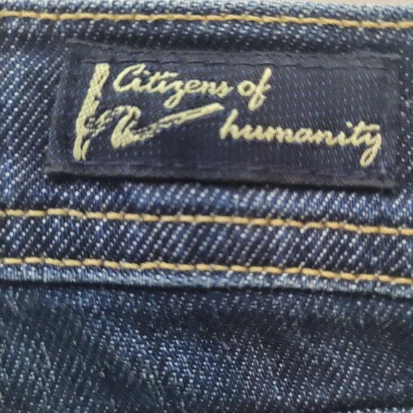 Citizens Of Humanity Blue Boot Cut Jeans - Picture 3 of 8